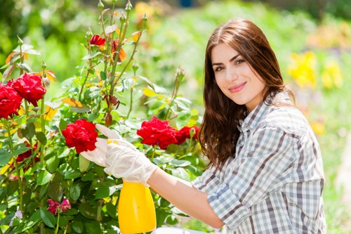 Professional gardeners working in Bermondsey